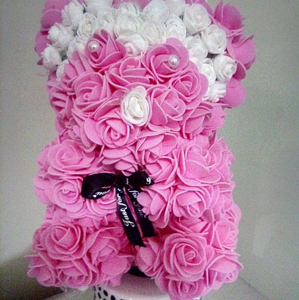 Foam flowers bear